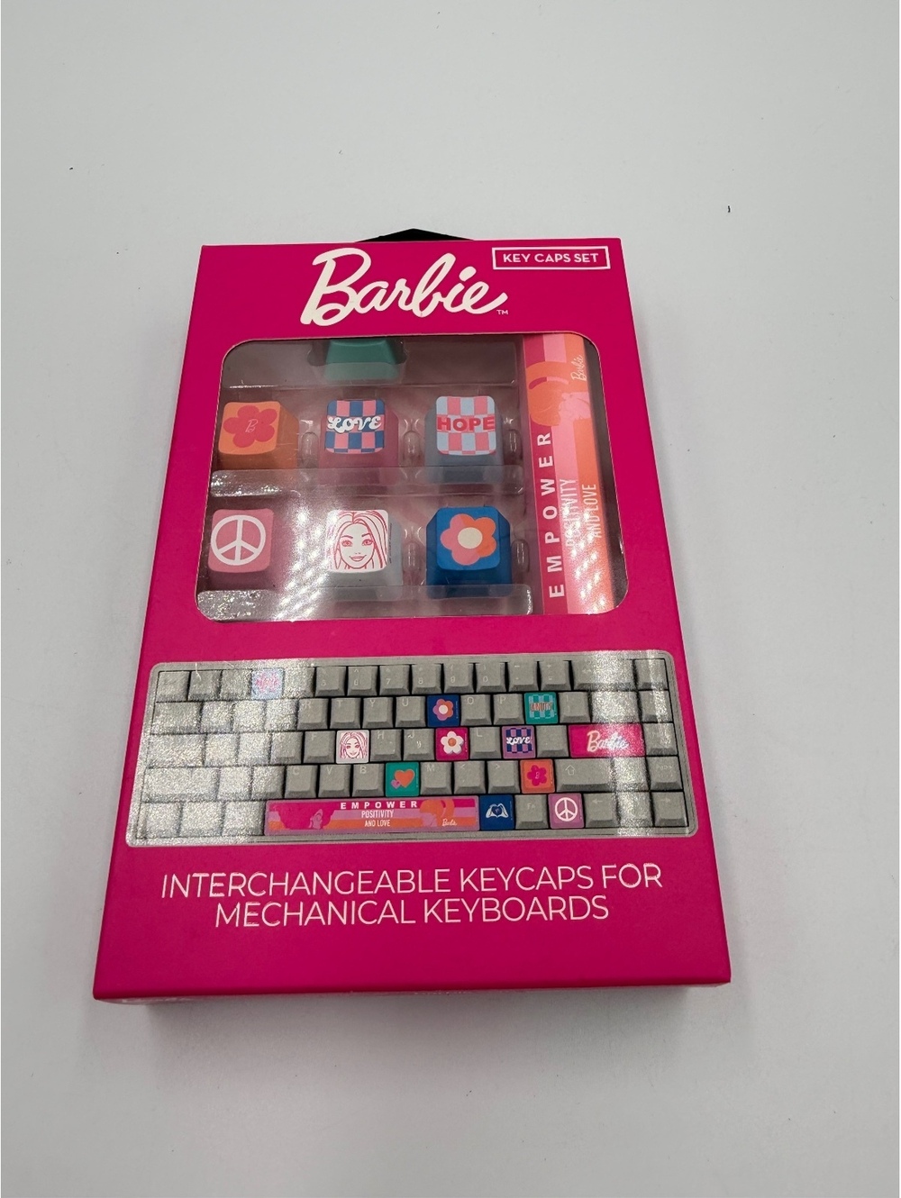 Barbie Interchangeable Keycaps Set for Mechanical Keyboards